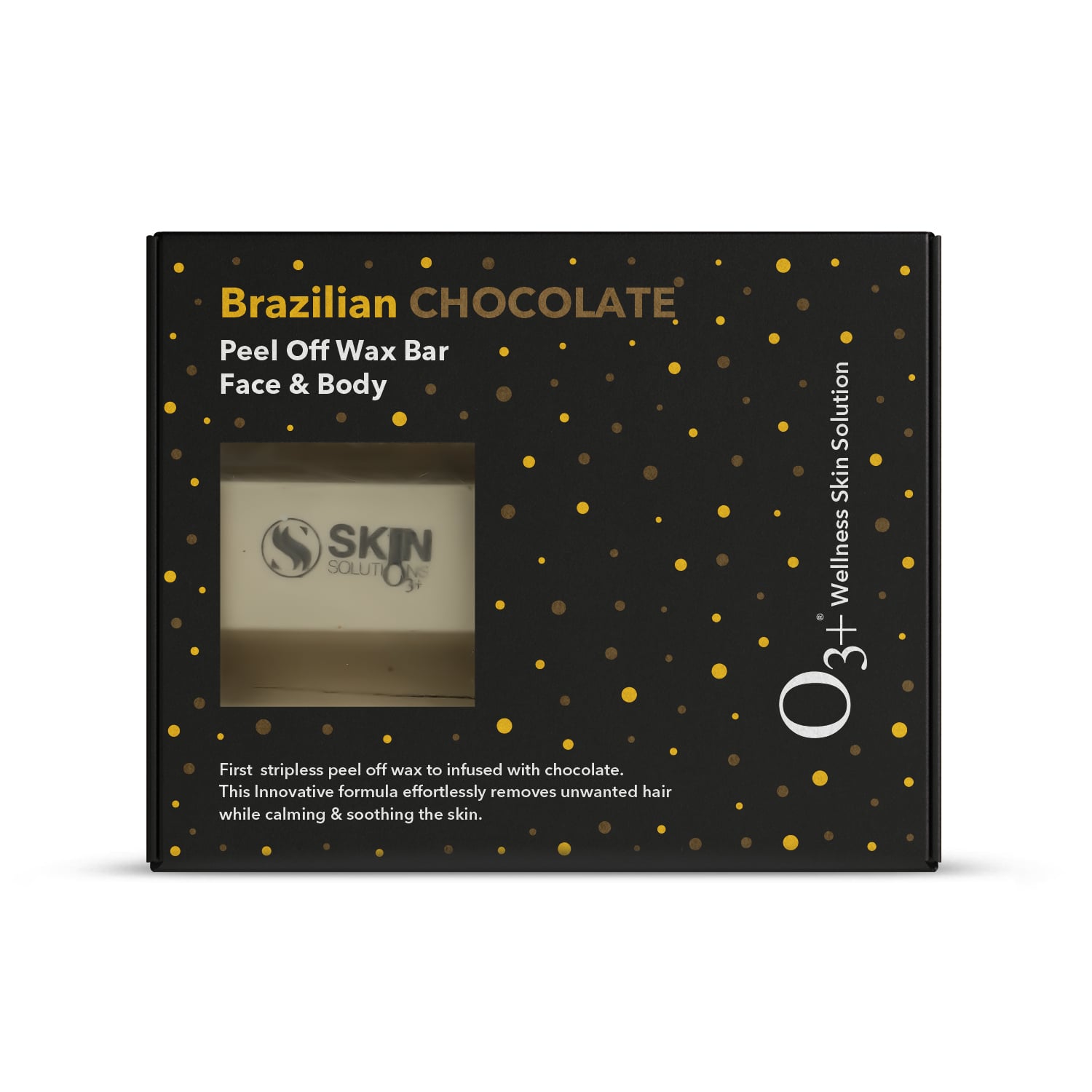 O3+ Brazilian Chocolate Peel Off Wax 165 G