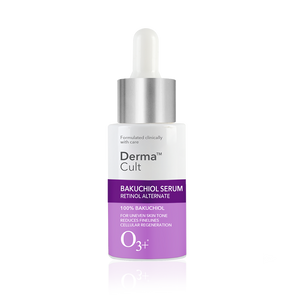 Derma Cult 100% Bakuchiol Serum for Anti Ageing, Retinol Alternative and Glow (30ML)