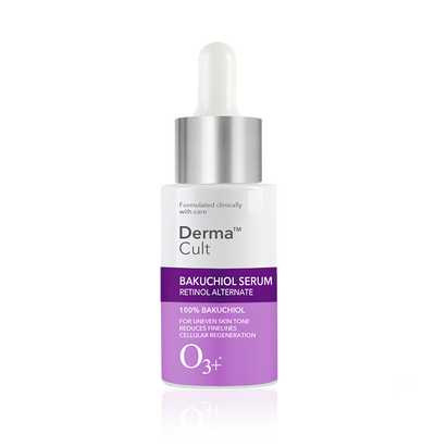 Derma Cult 100% Bakuchiol Serum for Anti Ageing, Retinol Alternative and Glow (30ML)
