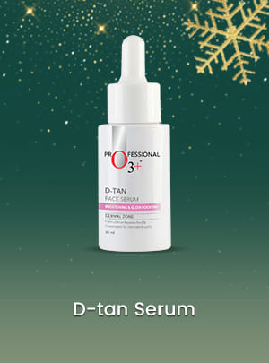 O3+ Dtan Face Serum with Niacinamide for Tan Removal & Skin Brightening