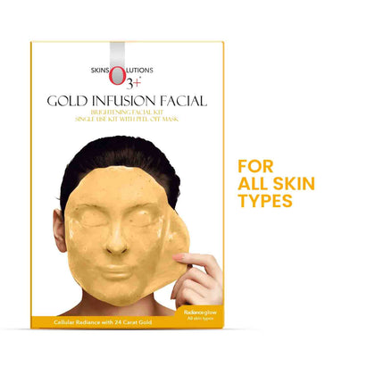 Gold Infusion Facial Peel Of Facial Kit for Softening and Smoothening Skin (45g)