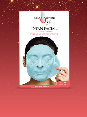 O3+ D Tan Facial kit with Peel off Mask