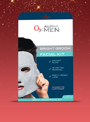 O3+ Alpha Men Bright Groom Facial Kit