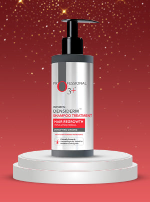O3+ Women Densiderm Anti Hair Loss Shampoo for Dense hair & Regrowth | 200 ml