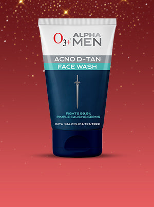 ALPHA MEN Acno D TAN Face Wash with Tea Tree (100g)