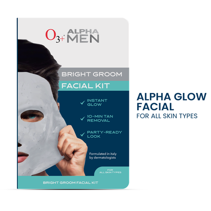 Alpha Men Bright Groom Facial Kit