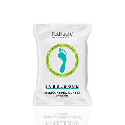 Pedilogix Bubblegum Manicure Pedicure Kit for Hands & Feet (55gm+10ml)