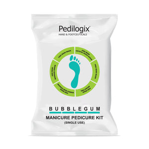 Pedilogix Bubblegum Manicure Pedicure Kit 55g+10ml