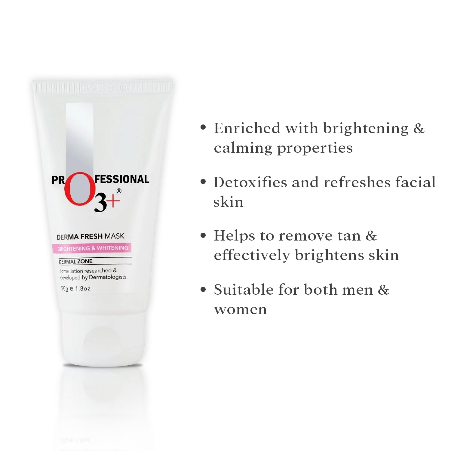 Derma Fresh Mask for Brightening & Whitening Skin, (50g)