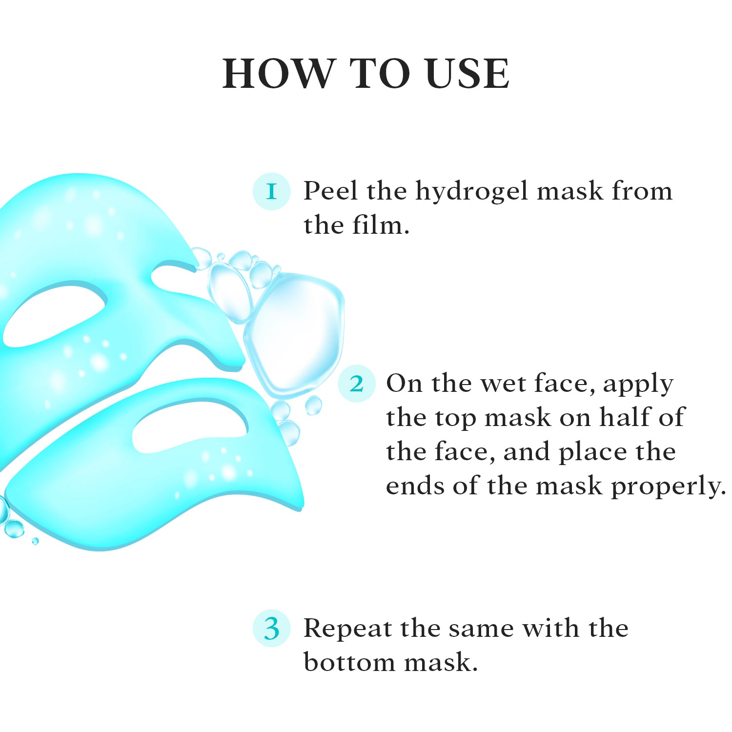 O3+ Collagen Hydrogel Facial Mask for Bright & Plump Skin