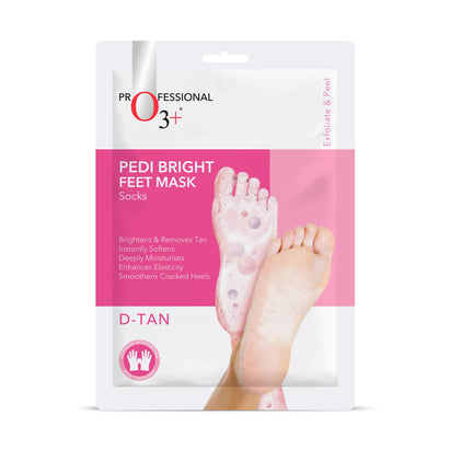 Pedi Bright Foot Socks Cream Mask (1 item)