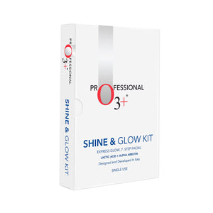 O3+ Shine & Glow Mono Dose Kit for Brightening & Even Skin Tone ( 37g + 9ml)