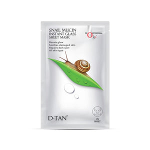 Snail Mucin Instant Glass Sheet Mask 30 ml
