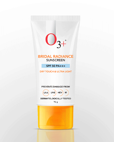 O3+ Bridal Radiance Sunscreen SPF 50 PA +++