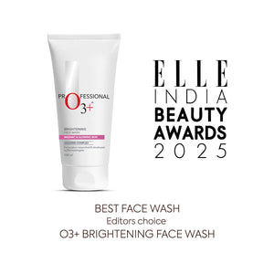 O3+ Brightening Face wash with Niacinamide for All Skin Types 100ml