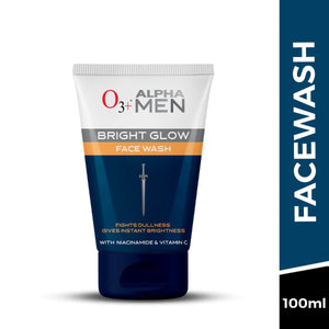 ALPHA MEN Bright Glow Face Wash (100g)