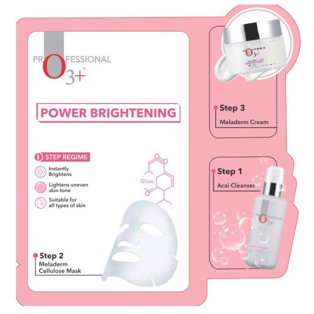 O3+ Instant Home Facial Power Brightening Kit