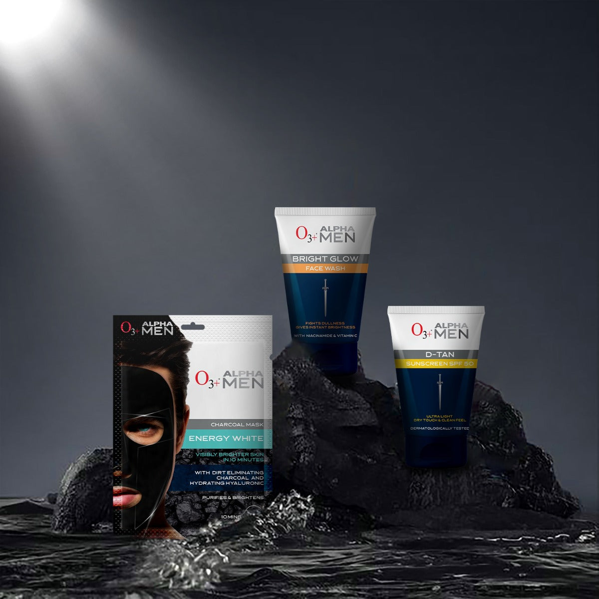 ALPHA MEN Bright Glow Face Wash (50g)