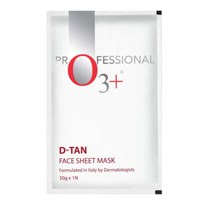 D-Tan Face Sheet Mask Infused with Green Tea for Tan Removal (30g)
