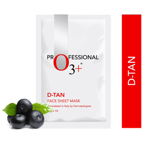 D-Tan Face Sheet Mask Infused with Green Tea for Tan Removal (30g)