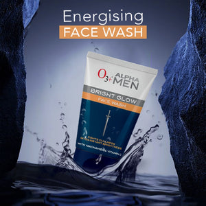 ALPHA MEN Bright Glow Face Wash (50g)