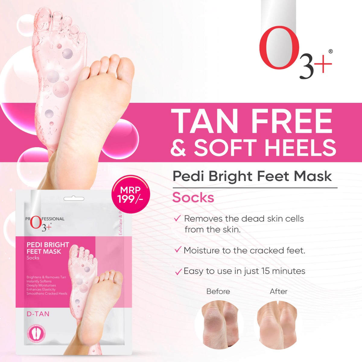 Buy Pedi Bright Foot Socks Cream Mask Price Online