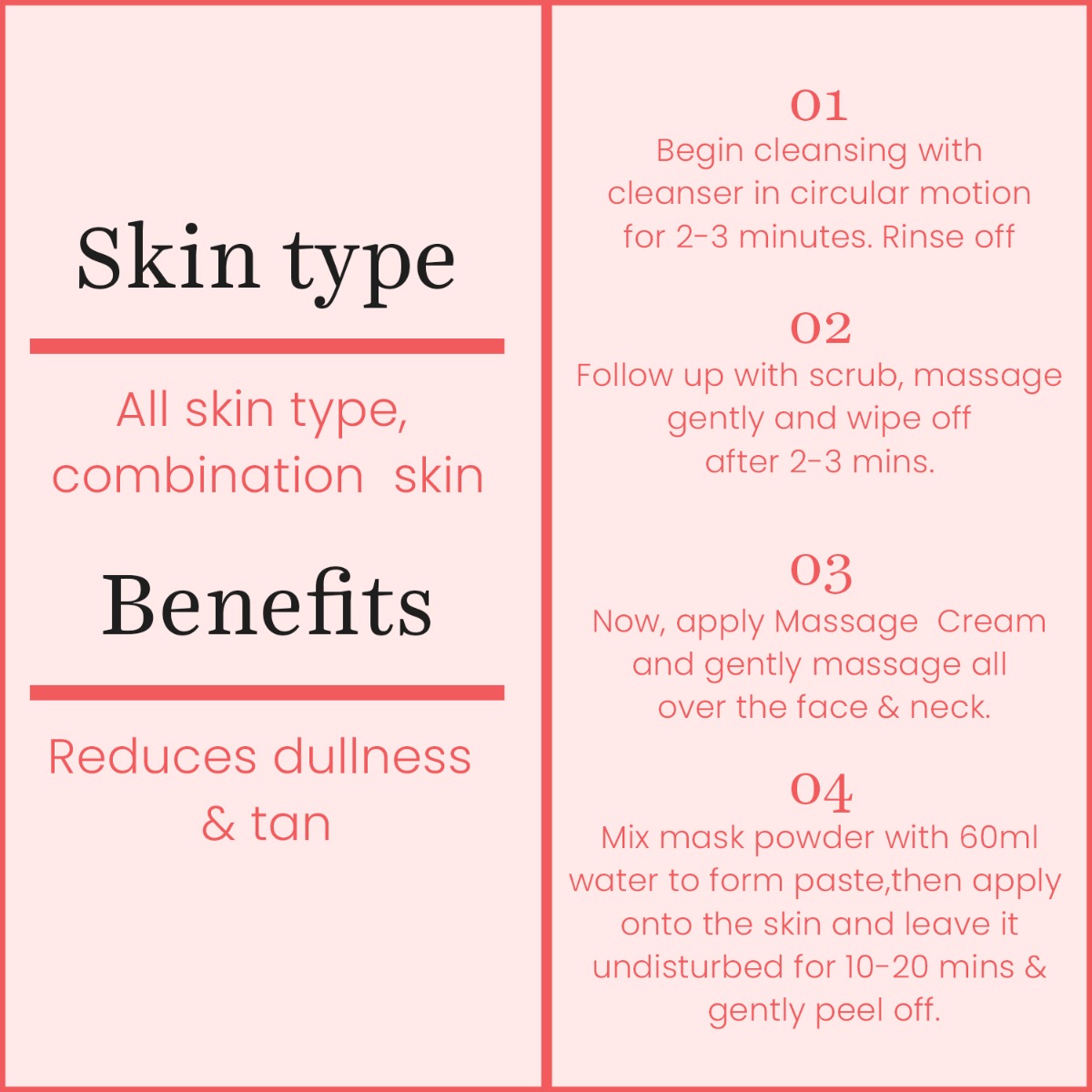 O3+ D-Tan Facial kit with Peel off Mask