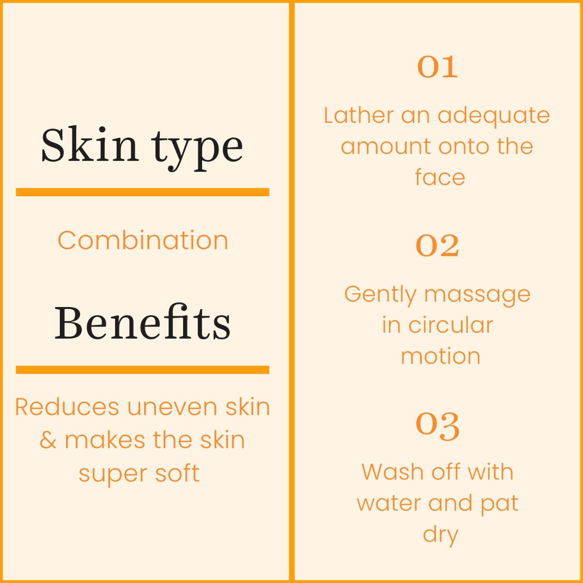 Vitamin C Face Wash for Glowing Skin (60g)