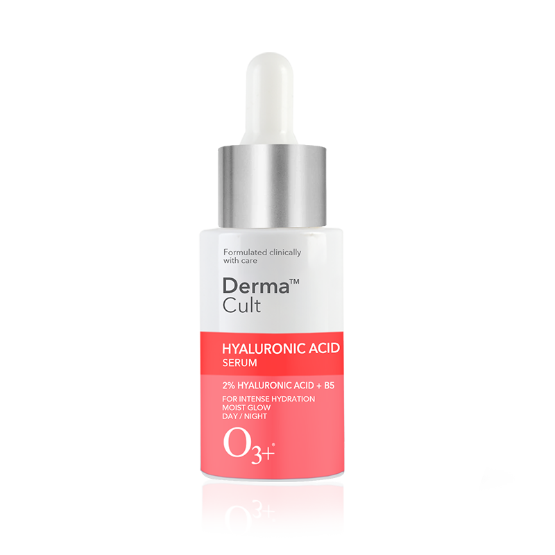 2% Hyaluronic Acid Serum for Intense Hydration, Finelines & Glow with B5 