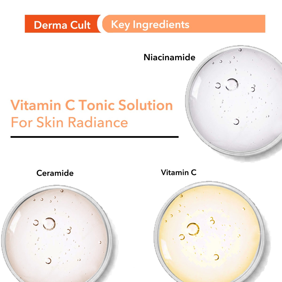 Derma Cult Vitamin C Tonic Solution For Skin Radiance (200ml)