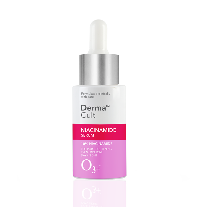 Derma Cult 10% Niacinamide Face Serum for Acne Marks, Blemishes & Oil Balancing Zinc & Herbs (30ml)