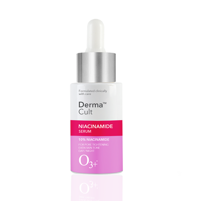 Derma Cult 10% Niacinamide Face Serum for Acne Marks, Blemishes & Oil Balancing Zinc & Herbs (30ml)