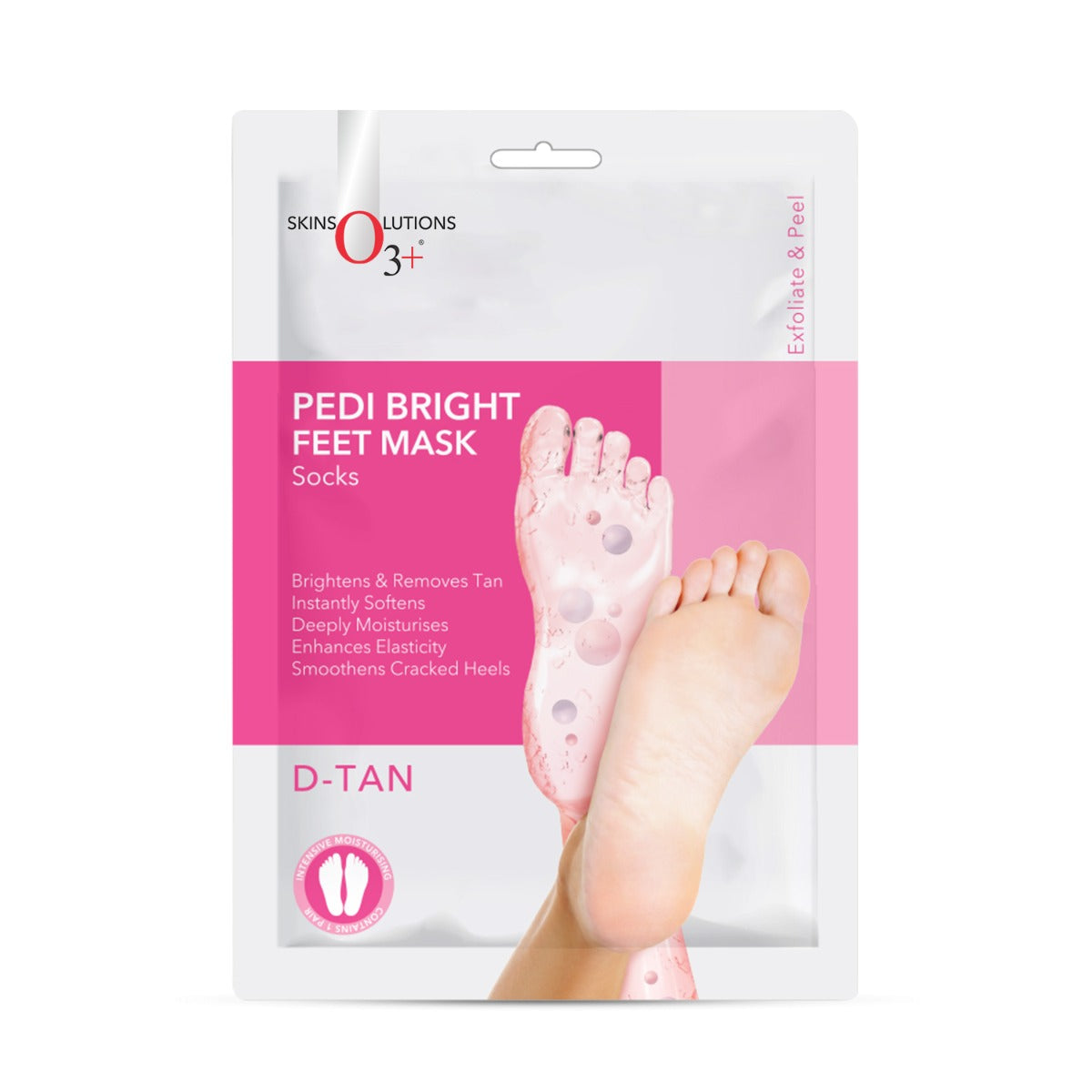 Pedi Bright Foot Socks Cream Mask (1 item)