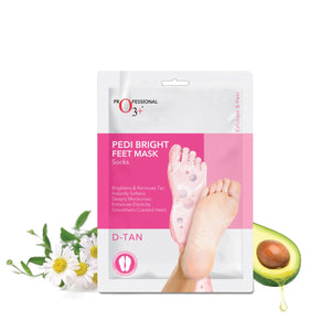 Pedi Bright Foot Socks Cream Mask (1 item)