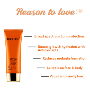 Agelock Antioxidant Sun Damage Protection Skin Cream, 75g
