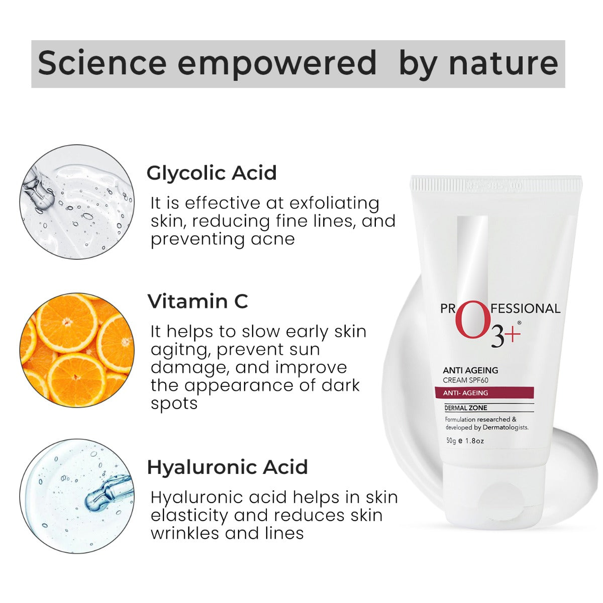 SPF 60 Anti Ageing Cream (50gm)