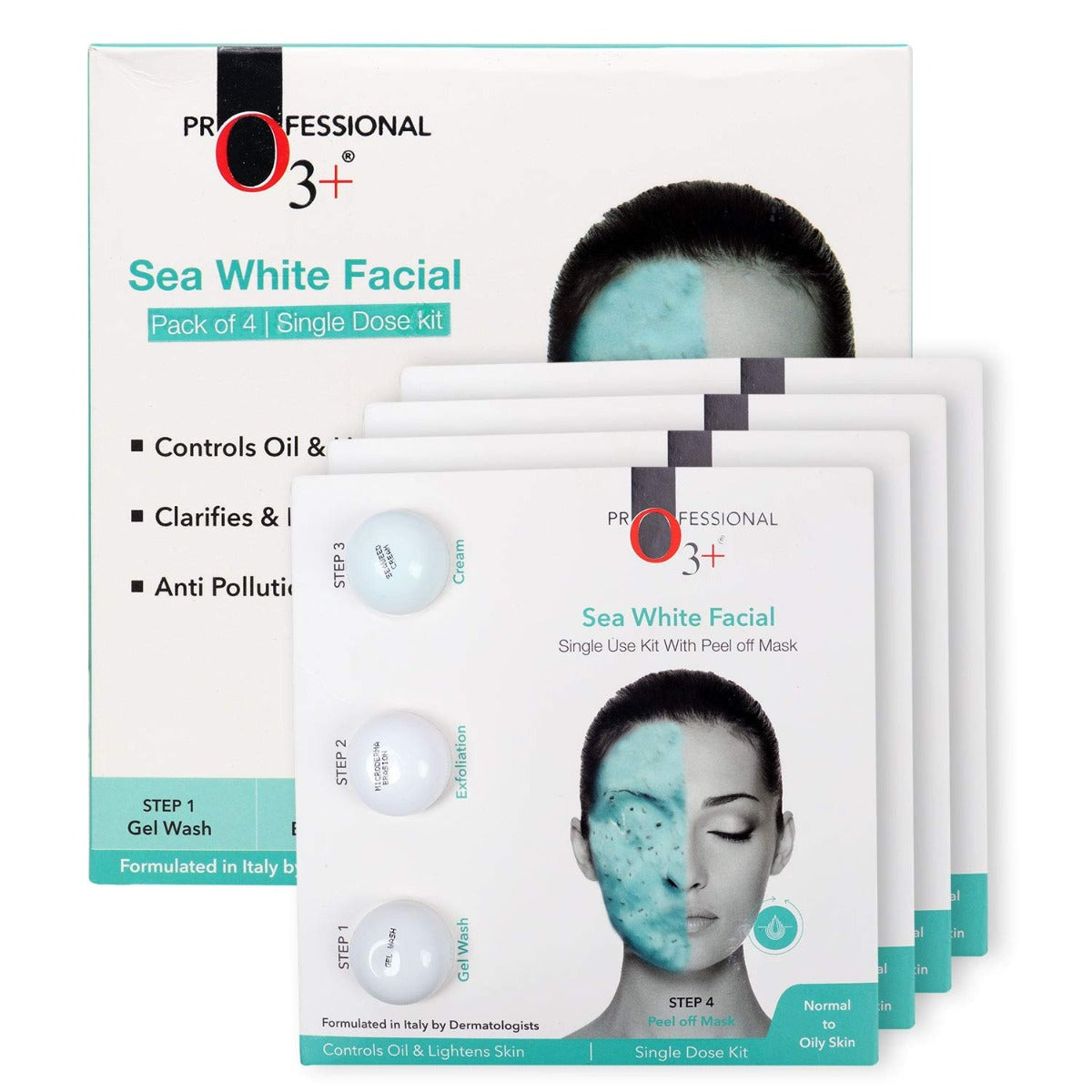 O3+ Sea White Facial Kit