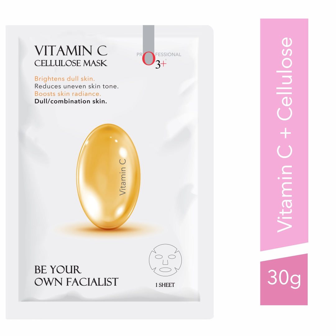 Facialist Vitamin C Cellulose sheet Mask for pigmentation and uneven skin (30g)